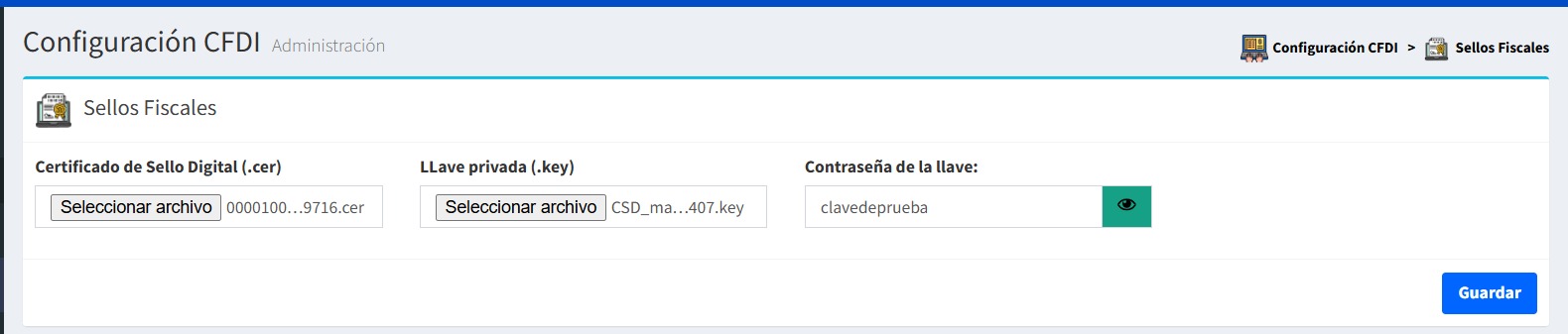 Imagen del paso